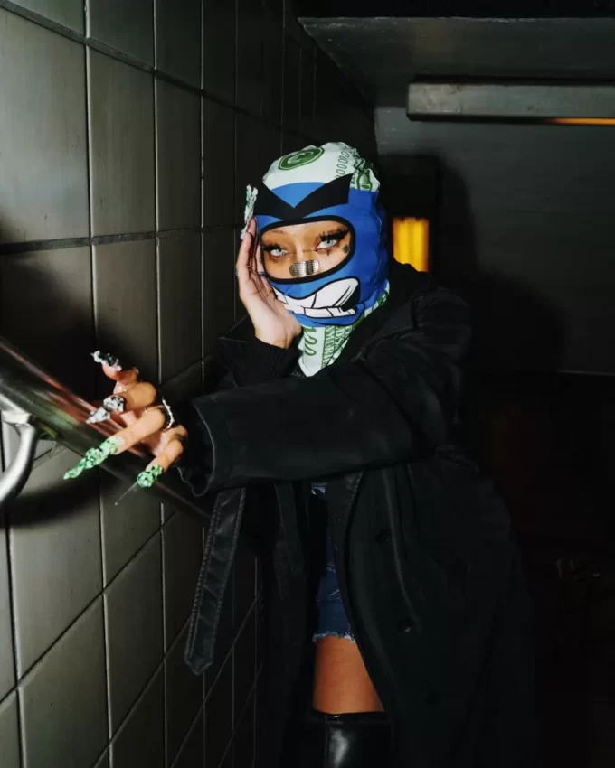 MONEY BOY SKIMASKE (BLAU) MONEY BOY SKIMASKE (BLAU)