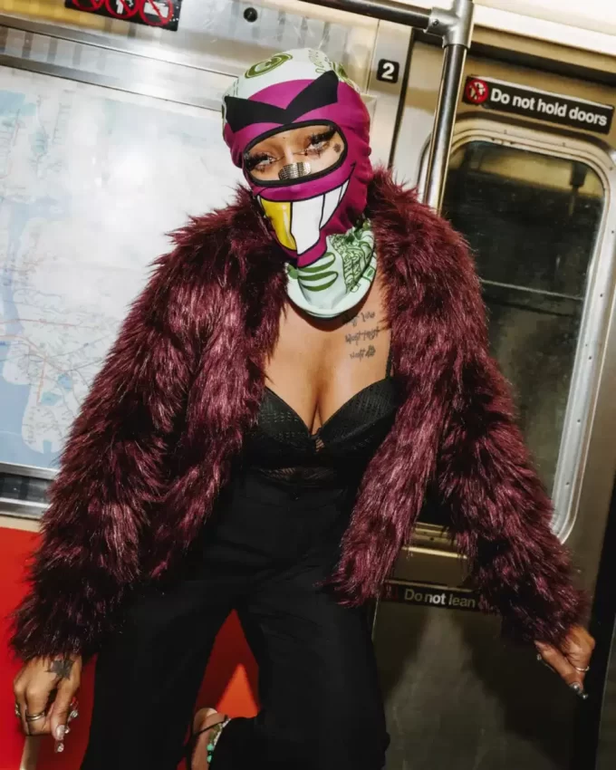 MONEY BOY SKIMASKE (LILA) MONEY BOY SKIMASKE (LILA)