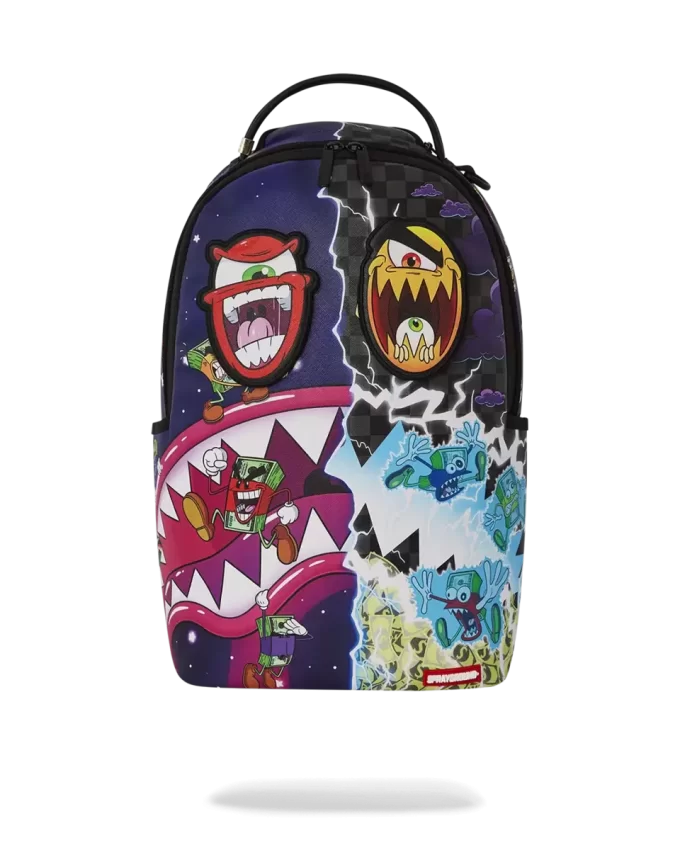 MONEY BOYS SPLIT CRAZY EYES – 6 ABNEHMBARE AUGENKLAPPEN MIT KLETTVERSCHLUSS