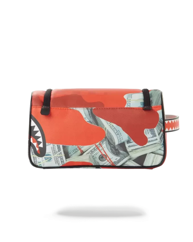 MONEY CAMO (ROT) KOSMETIKTASCHE