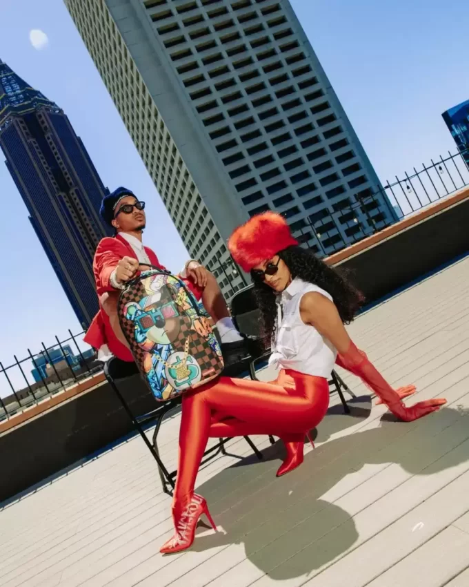 MONEYBEAR DON’T CARE DLXSV RUCKSACK