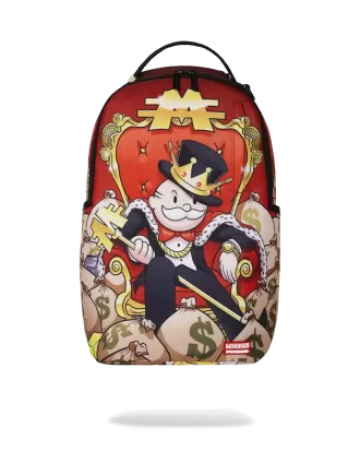 MONOPOLY GOLD EMPIRE THRONE RUCKSACK