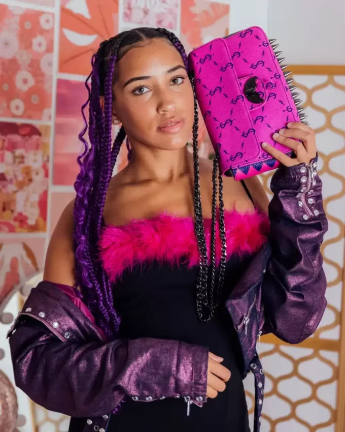 $NAPDRAGON GOLD CHAIN SHARK HANDTASCHE $NAPDRAGON GOLD CHAIN SHARK HANDTASCHE