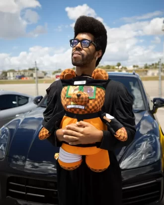 NARUTO GELDBÄR TEDDYBÄR RUCKSACK