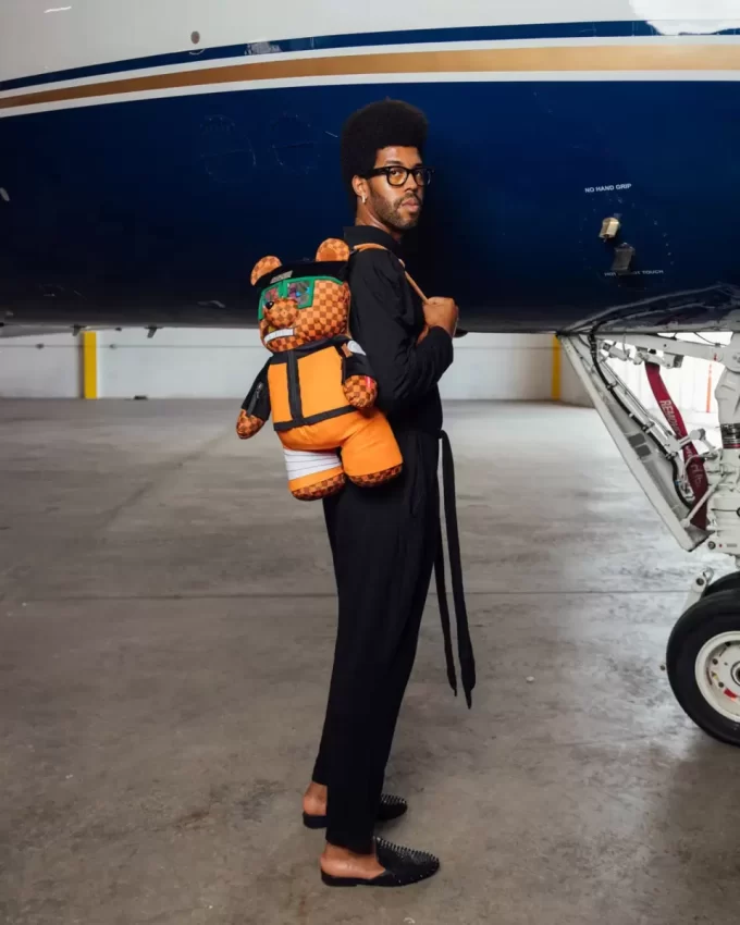 NARUTO GELDBÄR TEDDYBÄR RUCKSACK