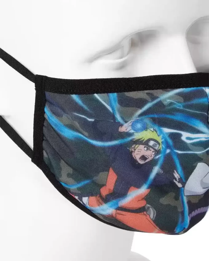 Naruto vs. Sasuke – hautenge Gesichtsmaske für Erwachsene