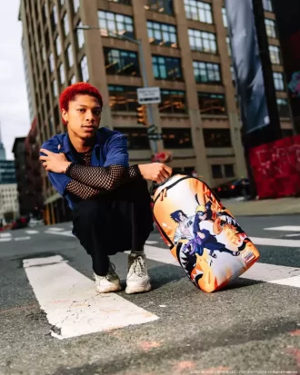 NARUTO VS. SASUKE SHATTER DLXSR RUCKSACK