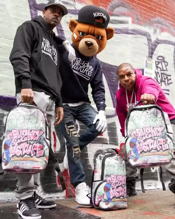 NAUGHTY BY NATURE HIP HOP HOORAY 30. JUBILÄUMS-KOLLEKTION RUCKSACK