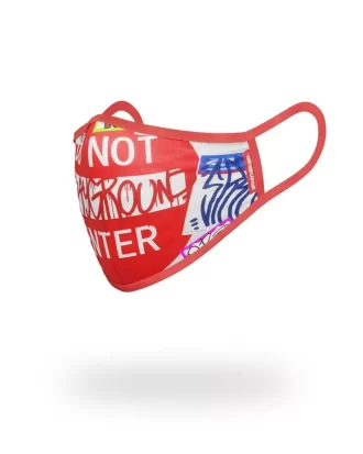 NICHT EINTRETEN MIT ENG ANLIEGENDER MASKE