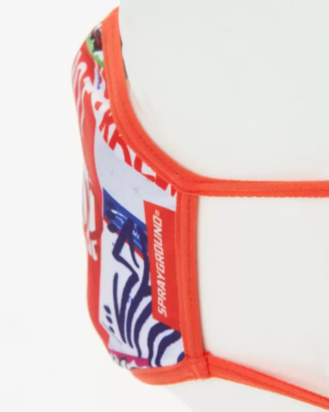 NICHT EINTRETEN MIT ENG ANLIEGENDER MASKE