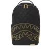 NOIR QUILT GOLD CHAIN  SHARK RUCKSACK (DLXV)