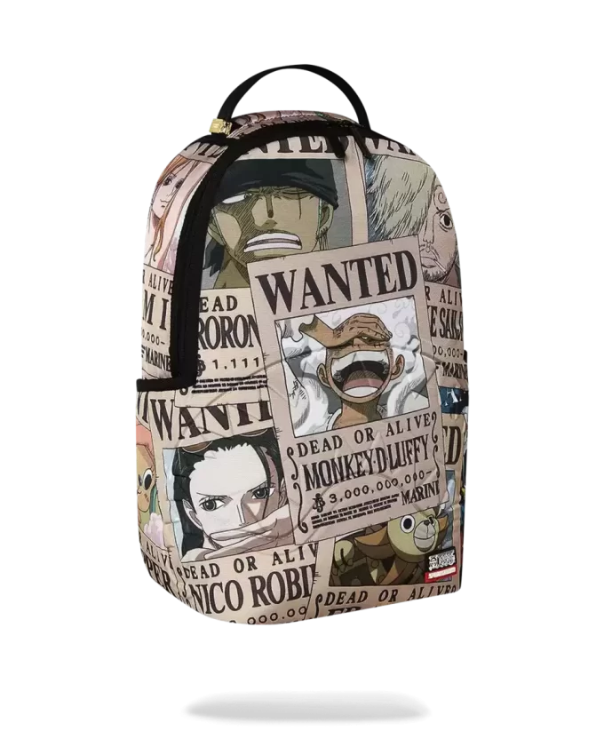 ONE PIECE WANTED SHARK POSTERS RUCKSACK