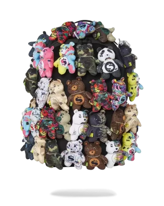 PACK OF BEARS ECHTE PLÜSCHBÄREN RUNWAY PIECE RUCKSACK – SUPER EXKLUSIV