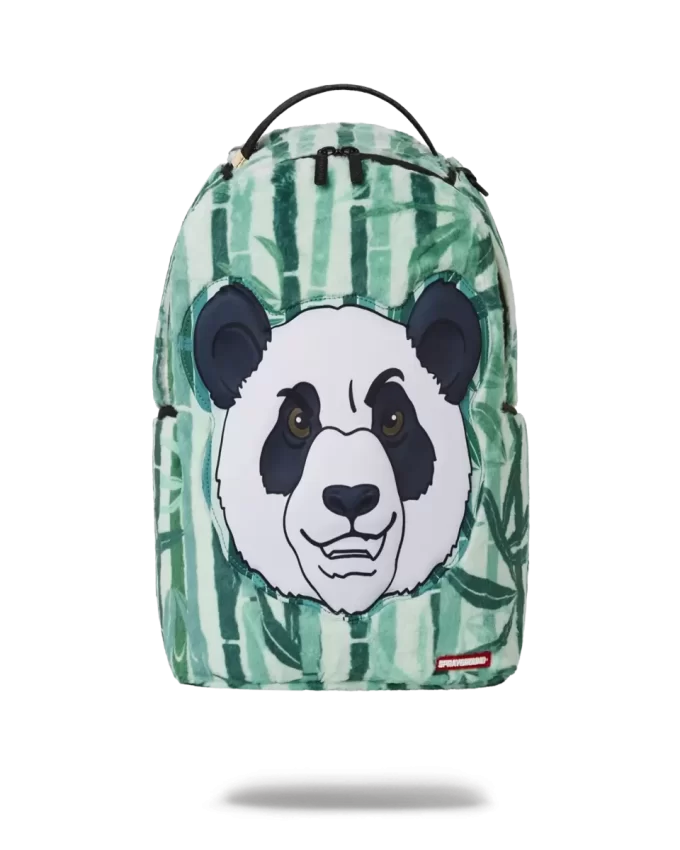 PANDA KUSCHELIGER VELOURS-RUCKSACK