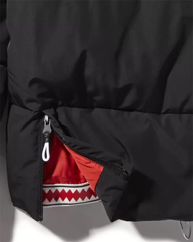 PATCH GRAFFITI DAUNENJACKE