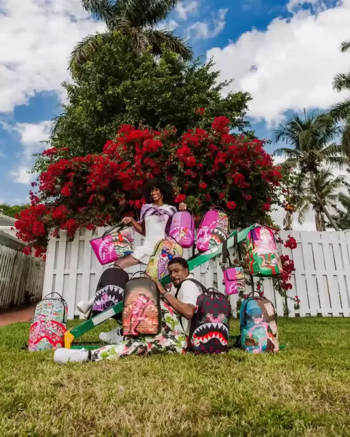 PINK PANTHER DIAMOND BITE RUCKSACK