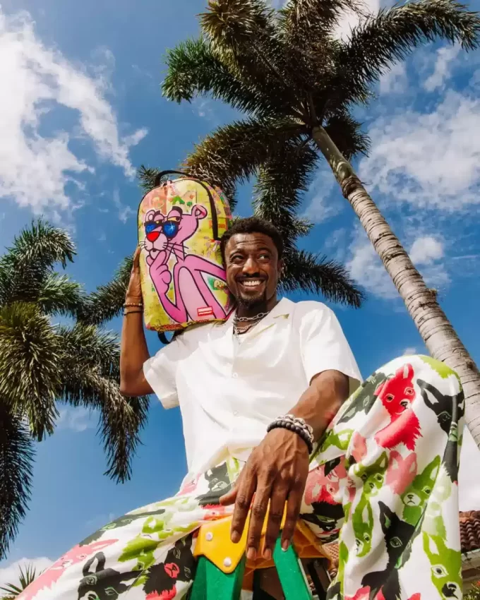 PINK PANTHER DIAMOND SHADES RUCKSACK