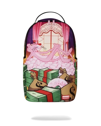PINK PANTHER FORTRESS OF MONEY-TUDE RUCKSACK