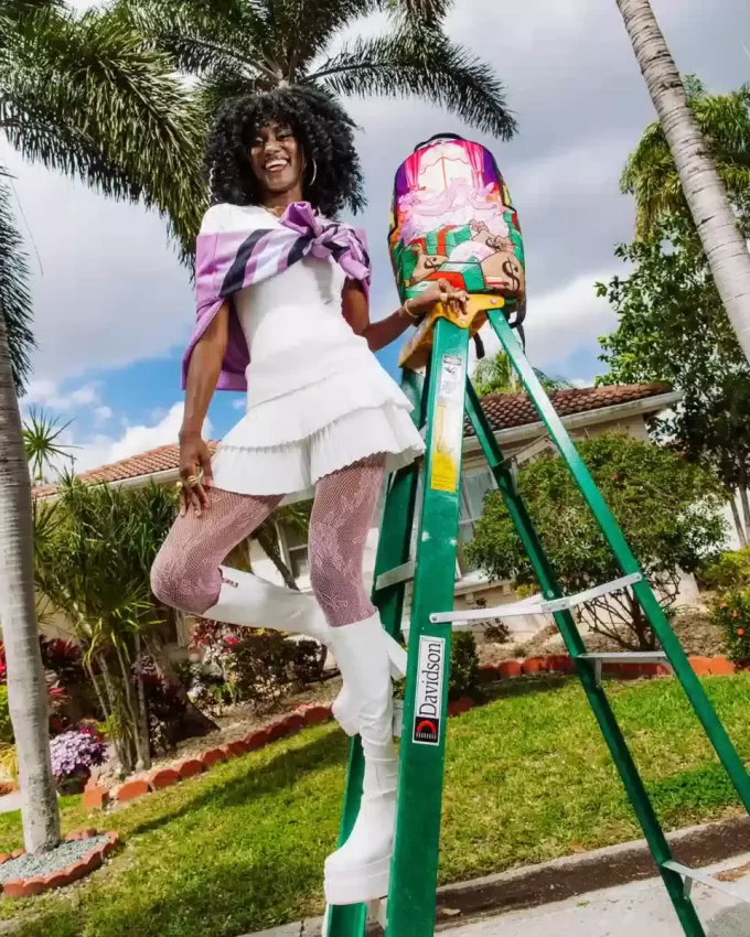 PINK PANTHER FORTRESS OF MONEY-TUDE RUCKSACK