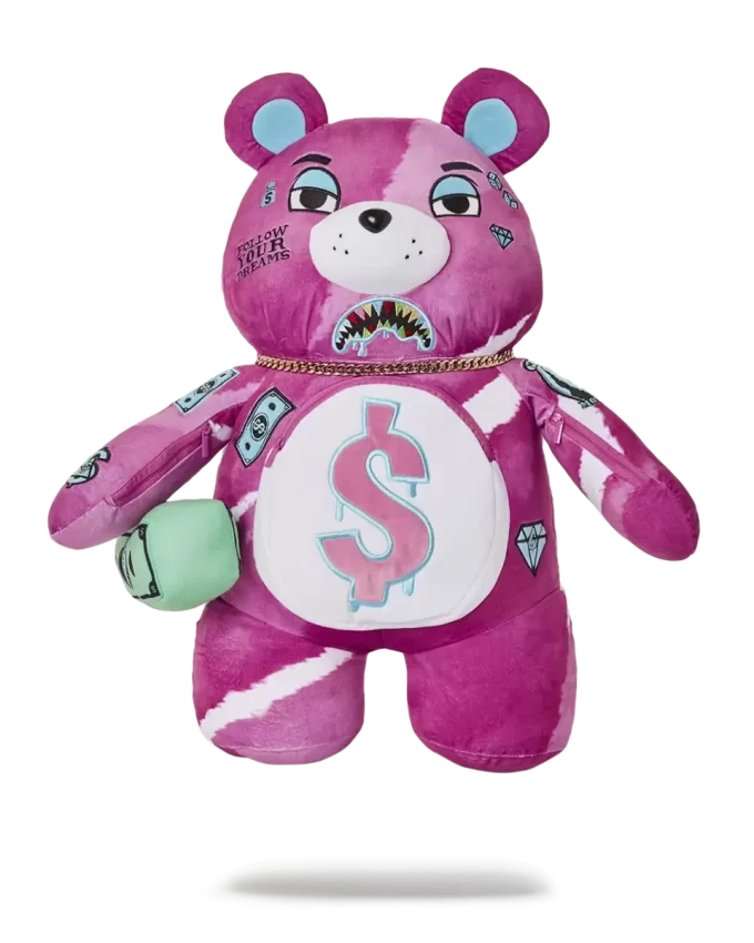 PINK PUNK MONEYBEAR TEDDYBÄR RUCKSACK PINK PUNK MONEYBEAR TEDDYBÄR RUCKSACK