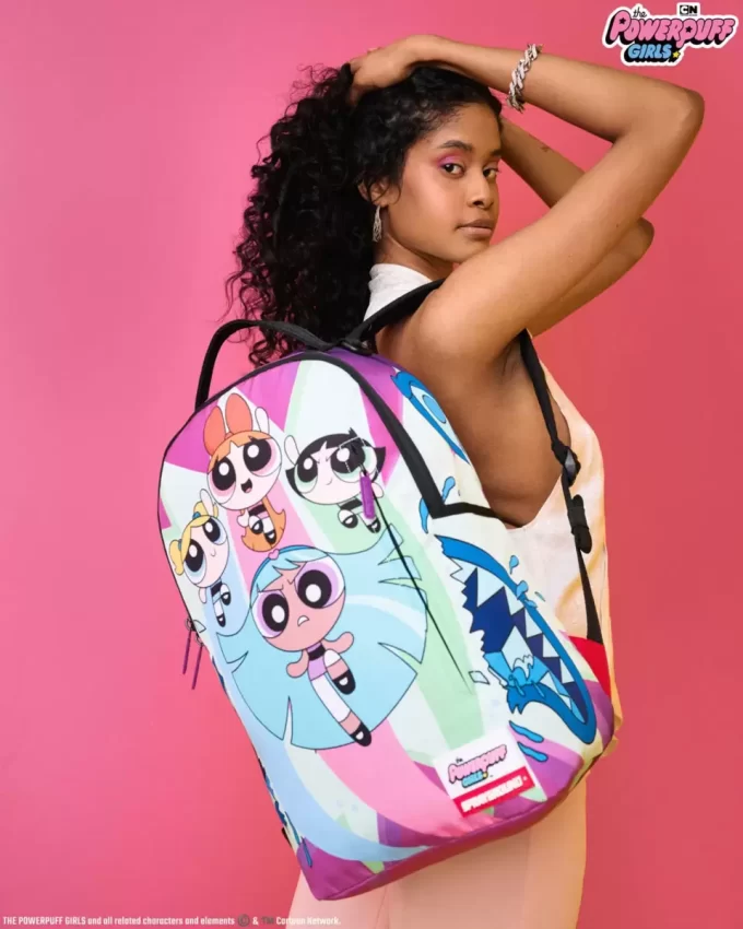 POWER PUFF MÄDCHEN MONSTERHAI-RUCKSACK