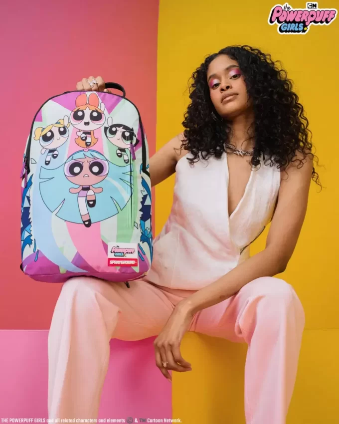 POWER PUFF MÄDCHEN MONSTERHAI-RUCKSACK