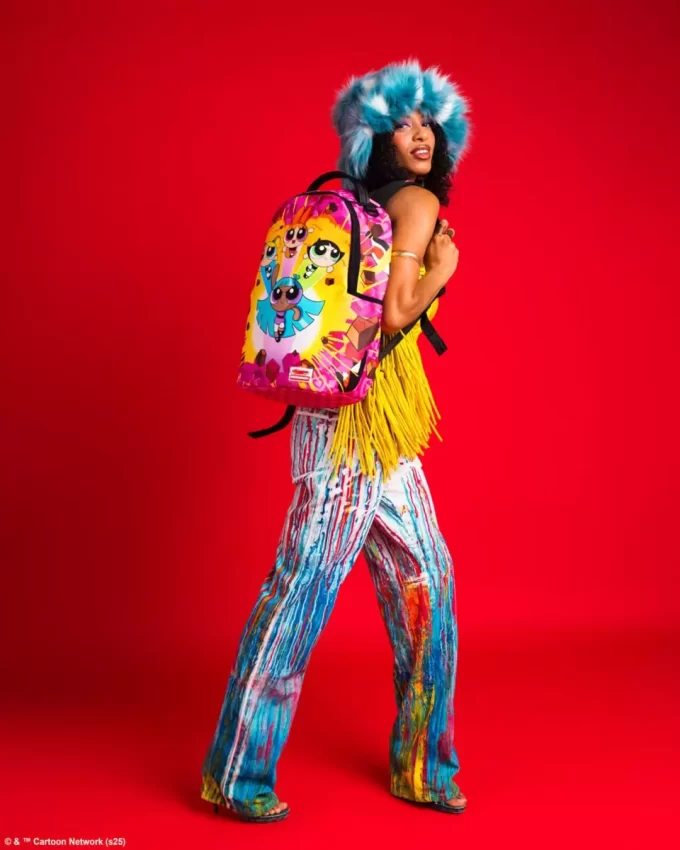 POWERPUFF BUSTIN THRU DLXSV RUCKSACK