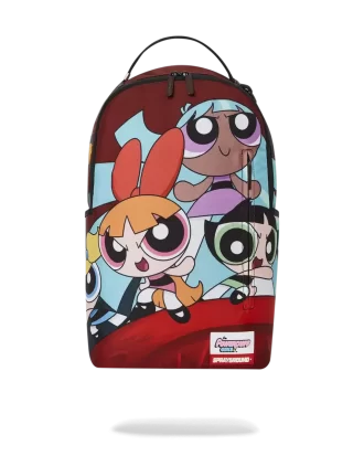 POWERPUFF GIRLS NEVER BACK DOWN RUCKSACK