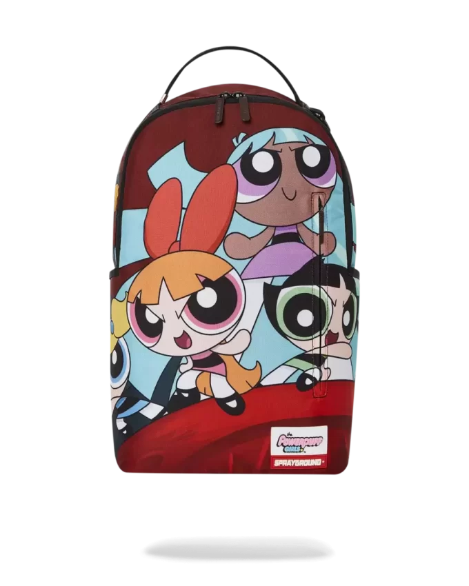 POWERPUFF GIRLS NEVER BACK DOWN RUCKSACK