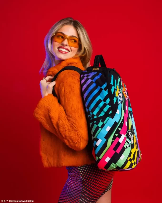 POWERPUFF MÄDCHEN RAINBOW SMASH RUCKSACK