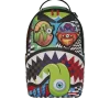 PSYCHO WORLD OF FUN RUCKSACK (MIT ABNEHMBAREN AUGENKLAPPEN MIT KLETTVERSCHLUSS)