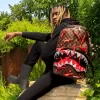 REAL 3D NINJA STARS SMASHED BACKPACK (DLXV)