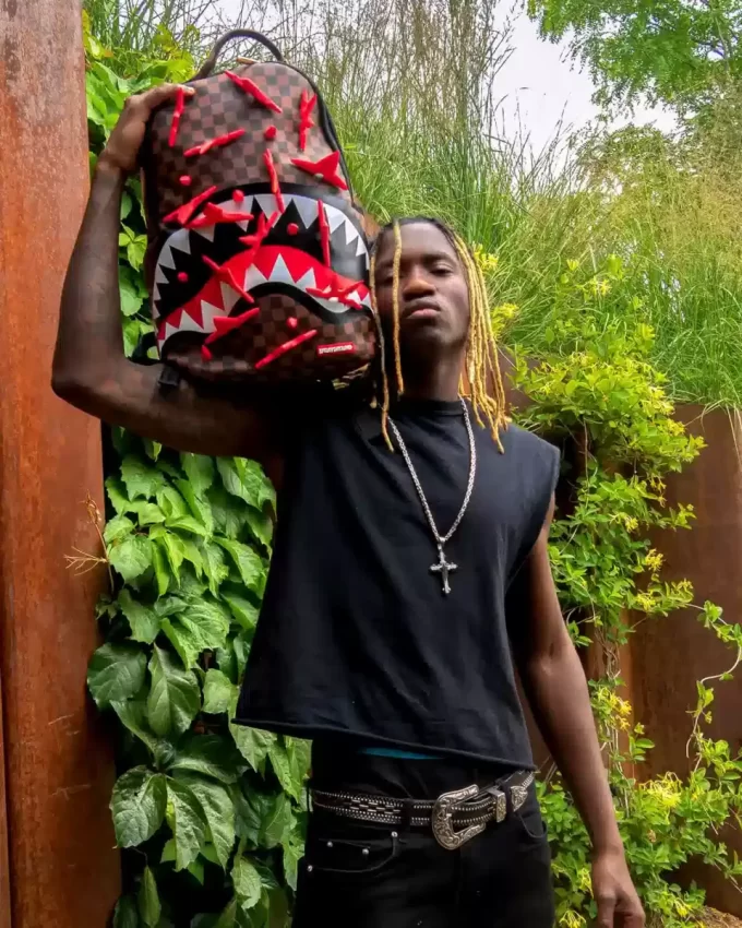 REAL 3D NINJA STARS SMASHED BACKPACK (DLXV)