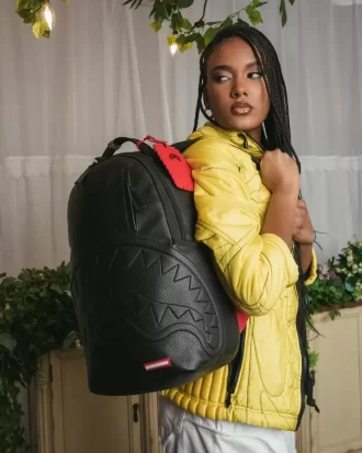 REISE-RUCKSACK MIT HAI-PRÄGUNG (DLXV)