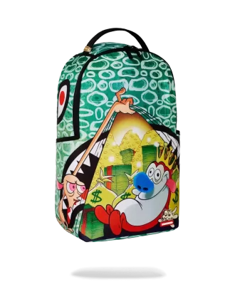 REN & STIMPY VERSTECKTE GOLDMINE DLXR RUCKSACK
