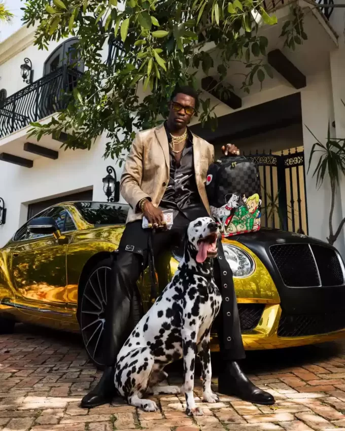 RICHIE RICH PAINT THE SHARK GOLD RUCKSACK RICHIE RICH PAINT THE SHARK GOLD RUCKSACK