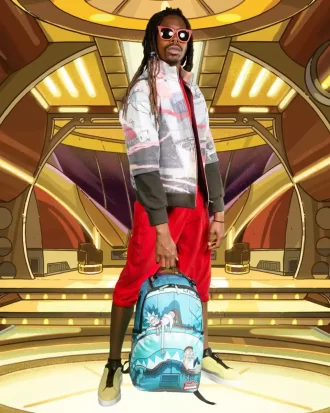 RICK & MORTY NAPSACK RUCKSACK (DLXR)