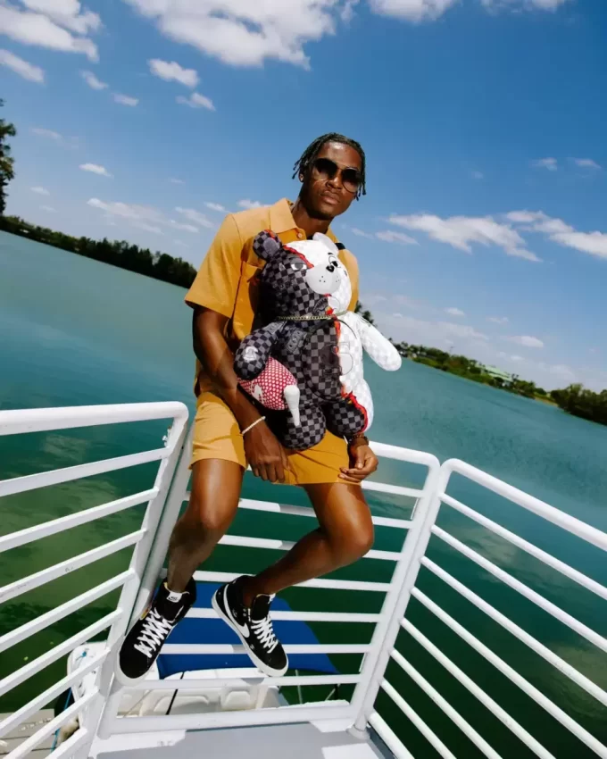 RING OF FIRE MONEYBEAR TEDDYBEAR RUCKSACK