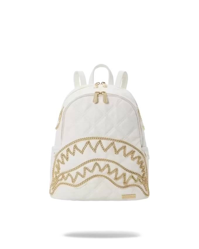 RIVIERA LE BLANC GOLD CHAIN SHARK SAVAGE RUCKSACK RIVIERA LE BLANC GOLD CHAIN SHARK SAVAGE RUCKSACK