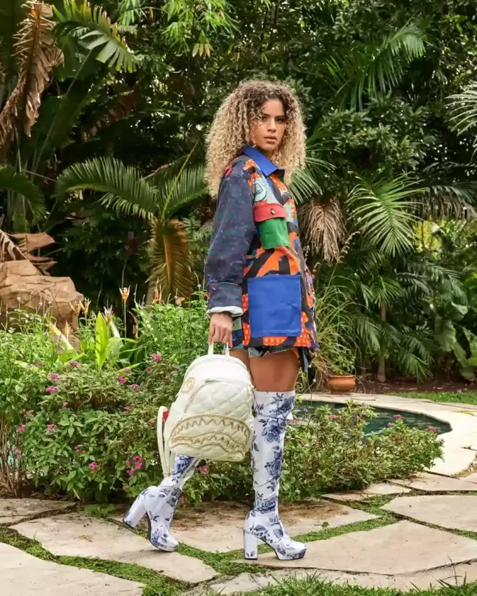 RIVIERA LE BLANC GOLD CHAIN SHARK SAVAGE RUCKSACK RIVIERA LE BLANC GOLD CHAIN SHARK SAVAGE RUCKSACK