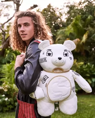 RIVIERA LE BLANC GOLDKETTE GELDBÄR TEDDYBÄR RUCKSACK
