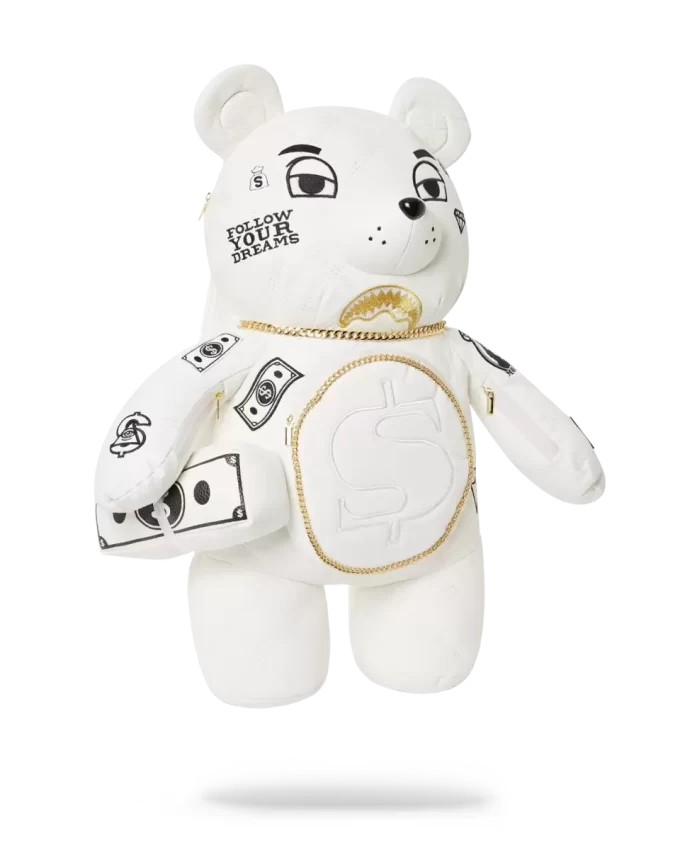 RIVIERA LE BLANC GOLDKETTE GELDBÄR TEDDYBÄR RUCKSACK RIVIERA LE BLANC GOLDKETTE GELDBÄR TEDDYBÄR RUCKSACK