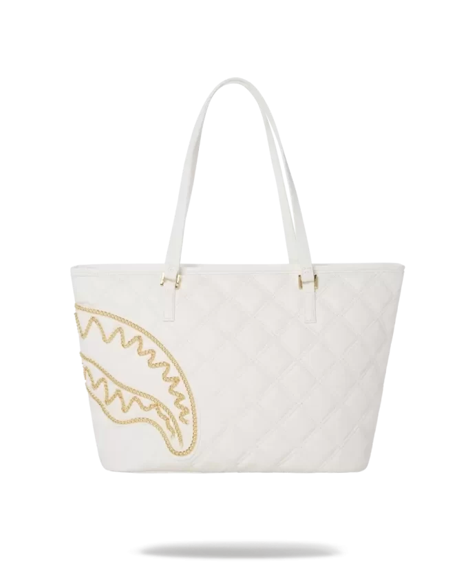 RIVIERA LE BLANC GOLDKETTE HAI-TASCHE RIVIERA LE BLANC GOLDKETTE HAI-TASCHE