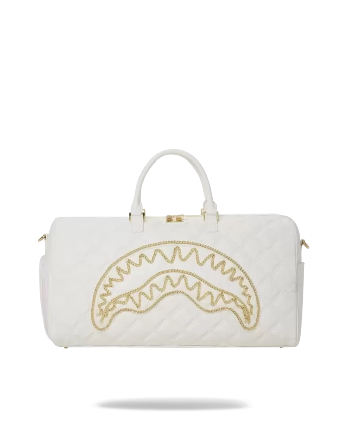 RIVIERA LE BLANC GOLDKETTE SHARK DUFFLE