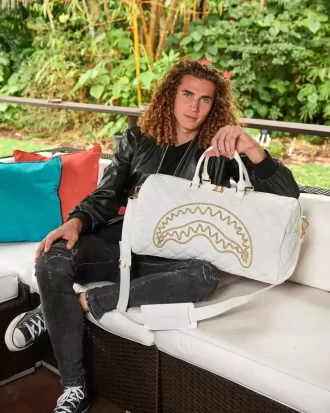 RIVIERA LE BLANC GOLDKETTE SHARK DUFFLE