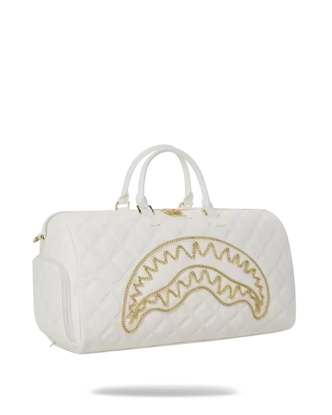 RIVIERA LE BLANC GOLDKETTE SHARK DUFFLE