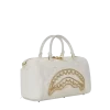 RIVIERA LE BLANC MINI-DUFFLE MIT GOLDKETTE UND HAI RIVIERA LE BLANC MINI-DUFFLE MIT GOLDKETTE UND HAI