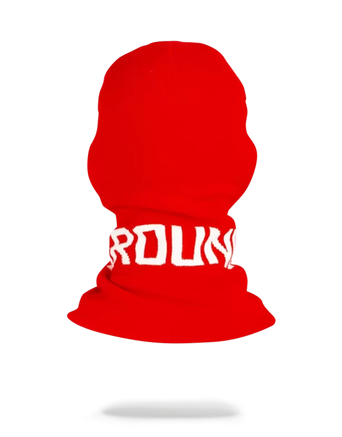 ROTES SPRAYGROUND-LOGO-SKIMASKE ROTES SPRAYGROUND-LOGO-SKIMASKE