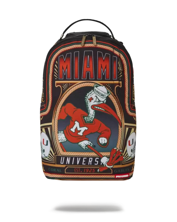 RUCKSACK DER UNIVERSITÄT VON MIAMI (DLXR) RUCKSACK DER UNIVERSITÄT VON MIAMI (DLXR)