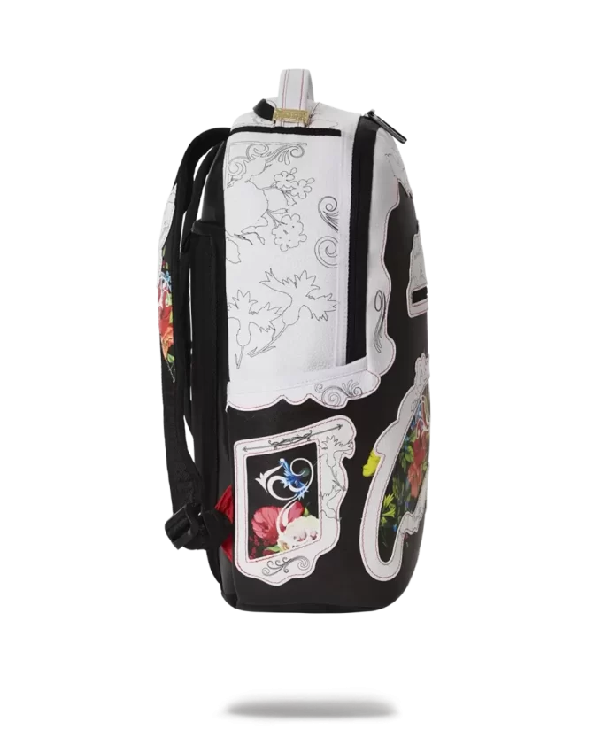 RUCKSACK MIT BLUMENMUSTER (DLXV)